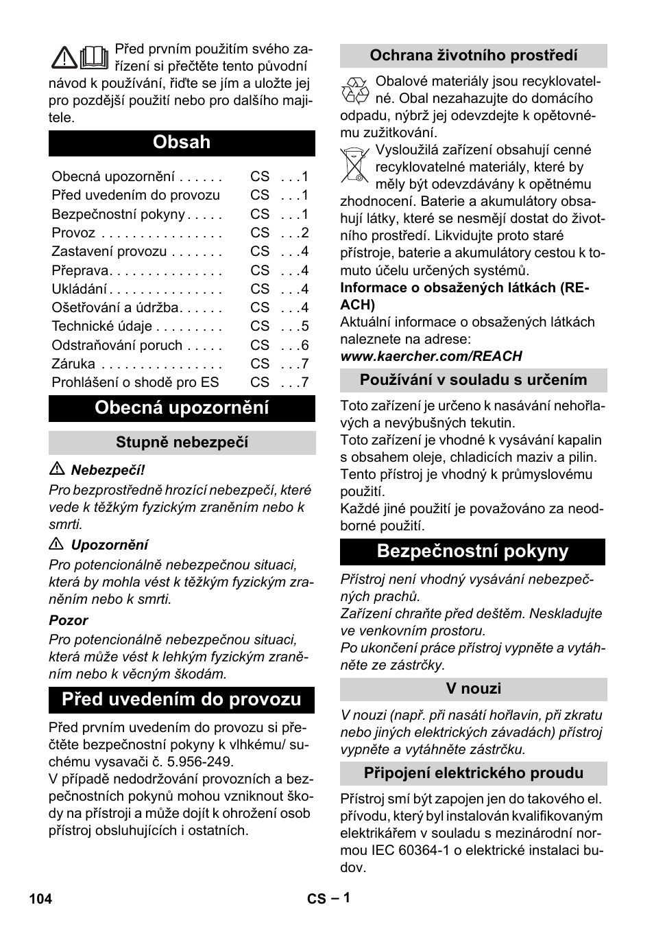 Karcher IVL 50-24-2 User Manual | Page 104 / 192