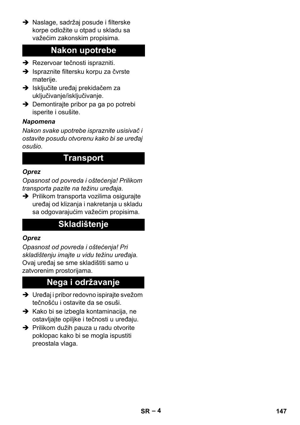 Karcher IVL 50-24-2 User Manual | Page 147 / 192