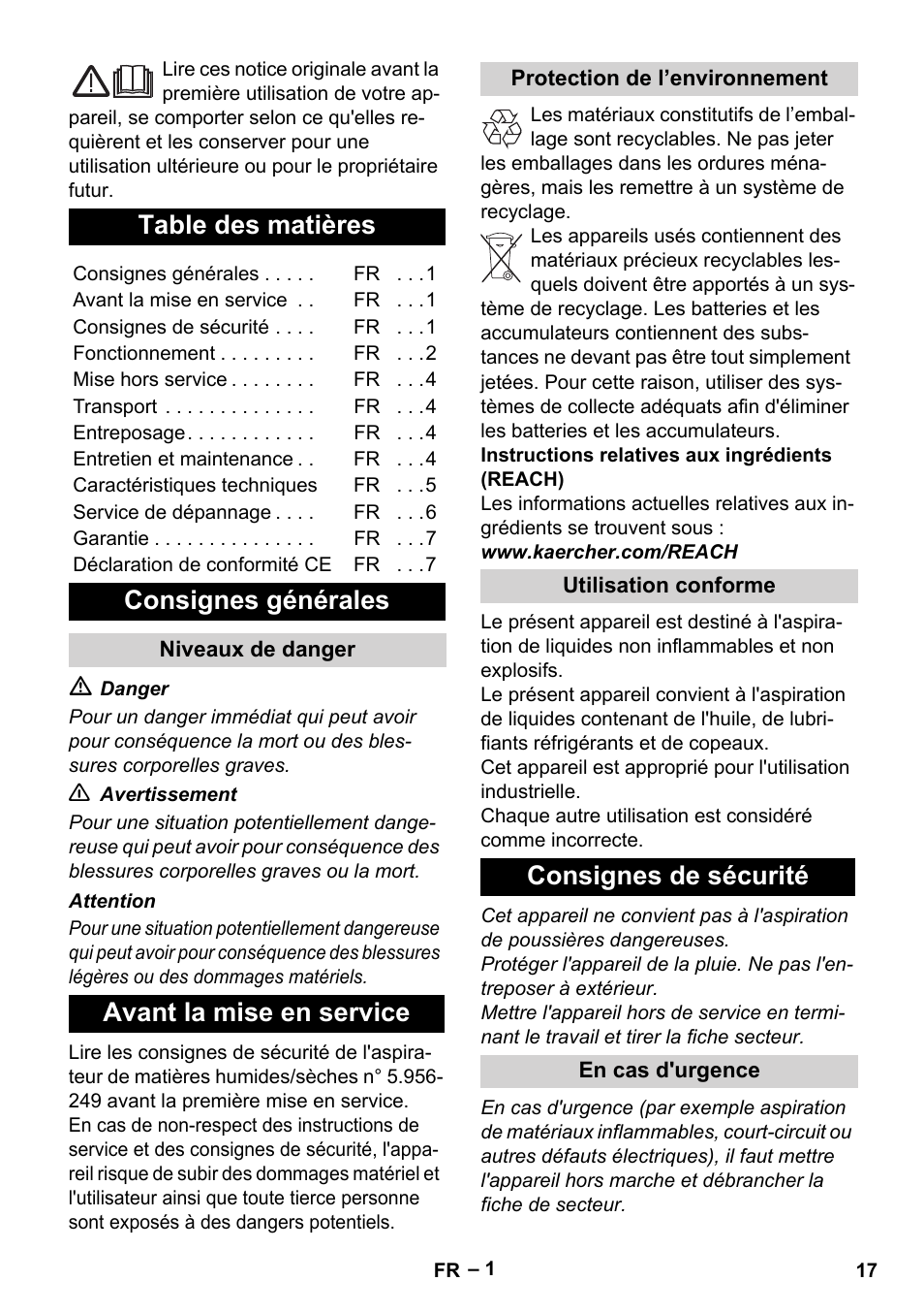 Karcher IVL 50-24-2 User Manual | Page 17 / 192