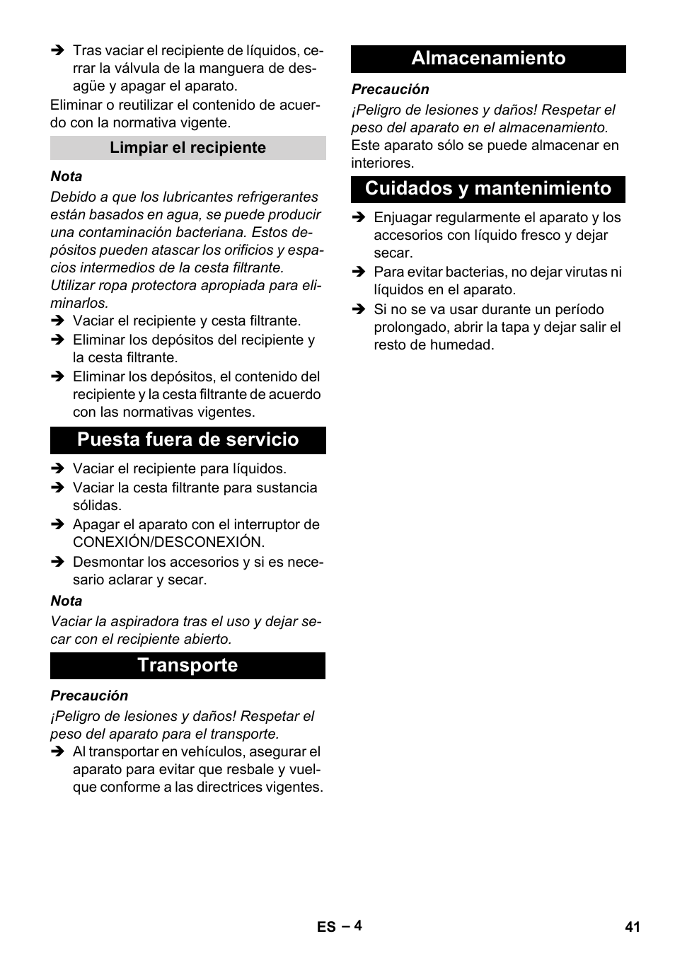 Karcher IVL 50-24-2 User Manual | Page 41 / 192