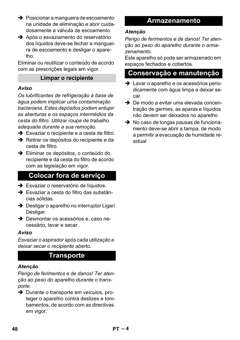 Karcher IVL 50-24-2 User Manual | Page 48 / 192