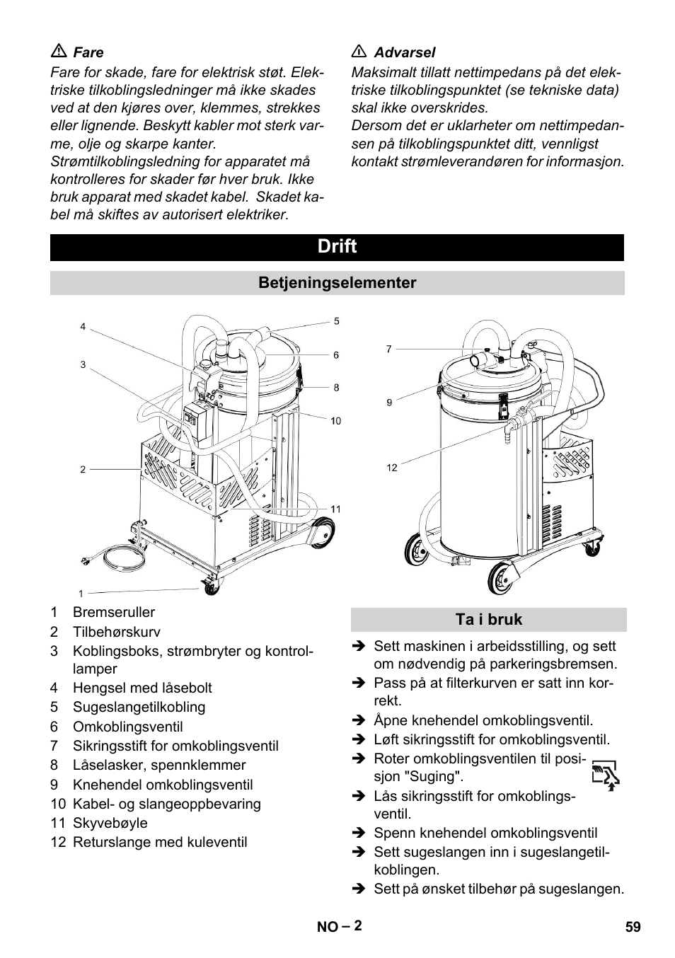 Drift | Karcher IVL 50-24-2 User Manual | Page 59 / 192