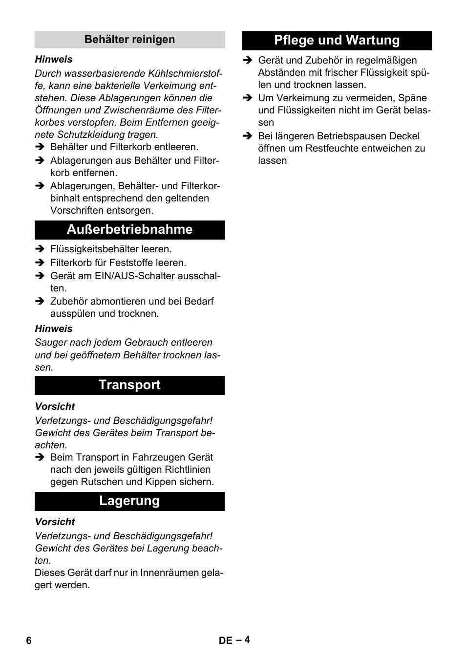 Karcher IVL 50-24-2 User Manual | Page 6 / 192