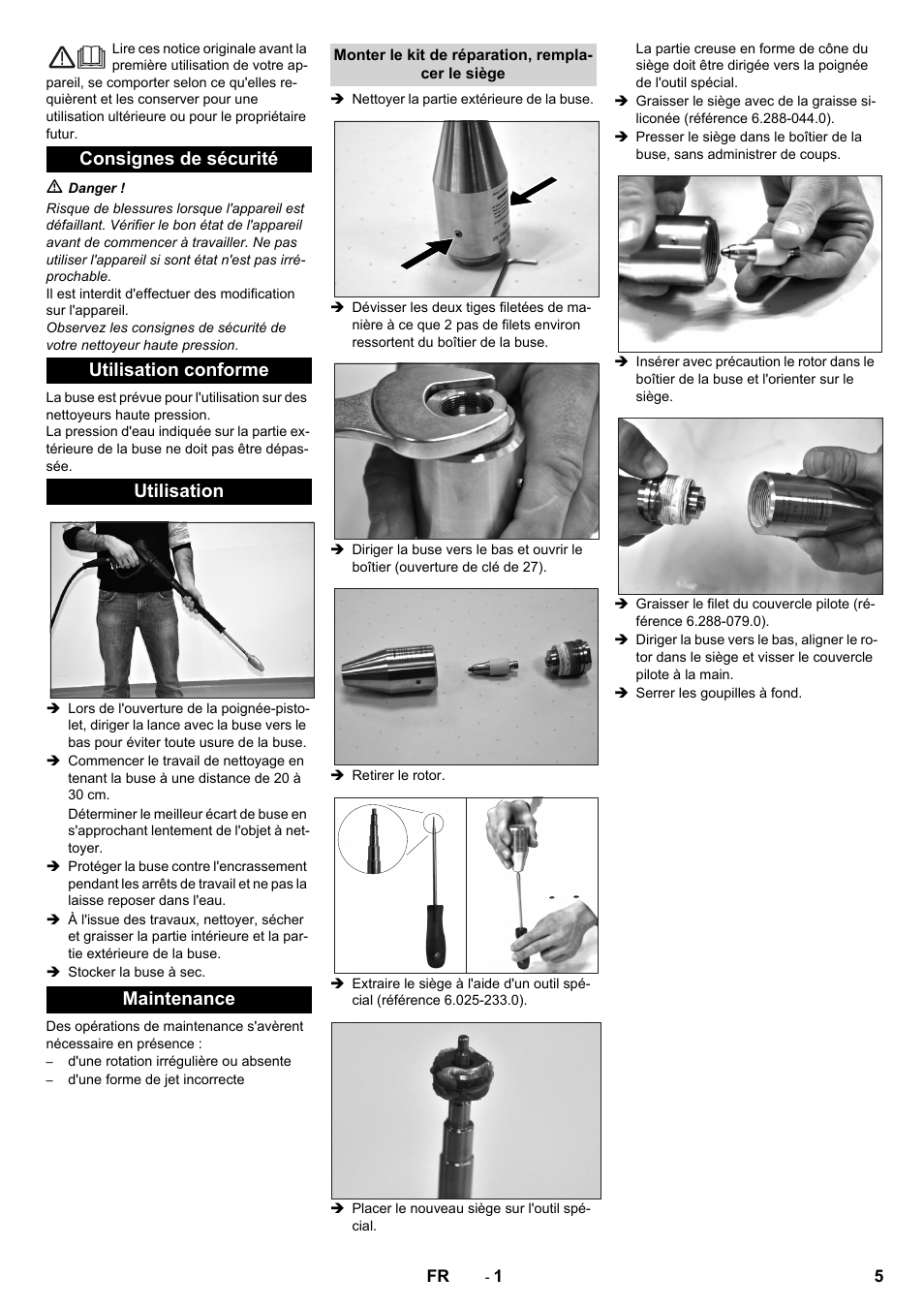 Français | Karcher HD 13-35 Pe User Manual | Page 5 / 32