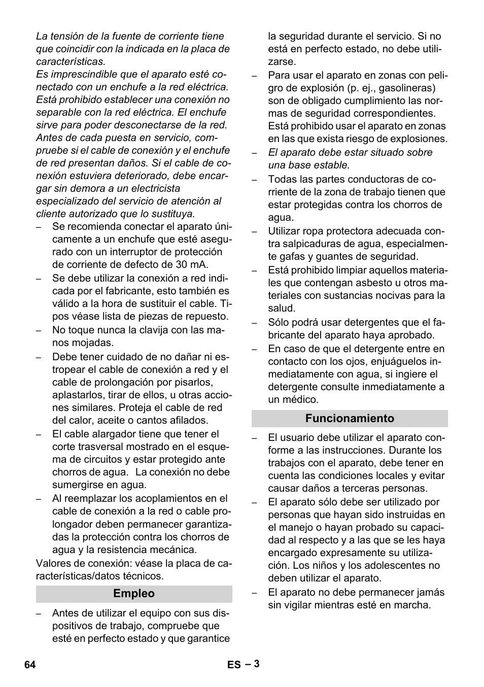 Karcher PC 100 M2 BIO User Manual | Page 64 / 232