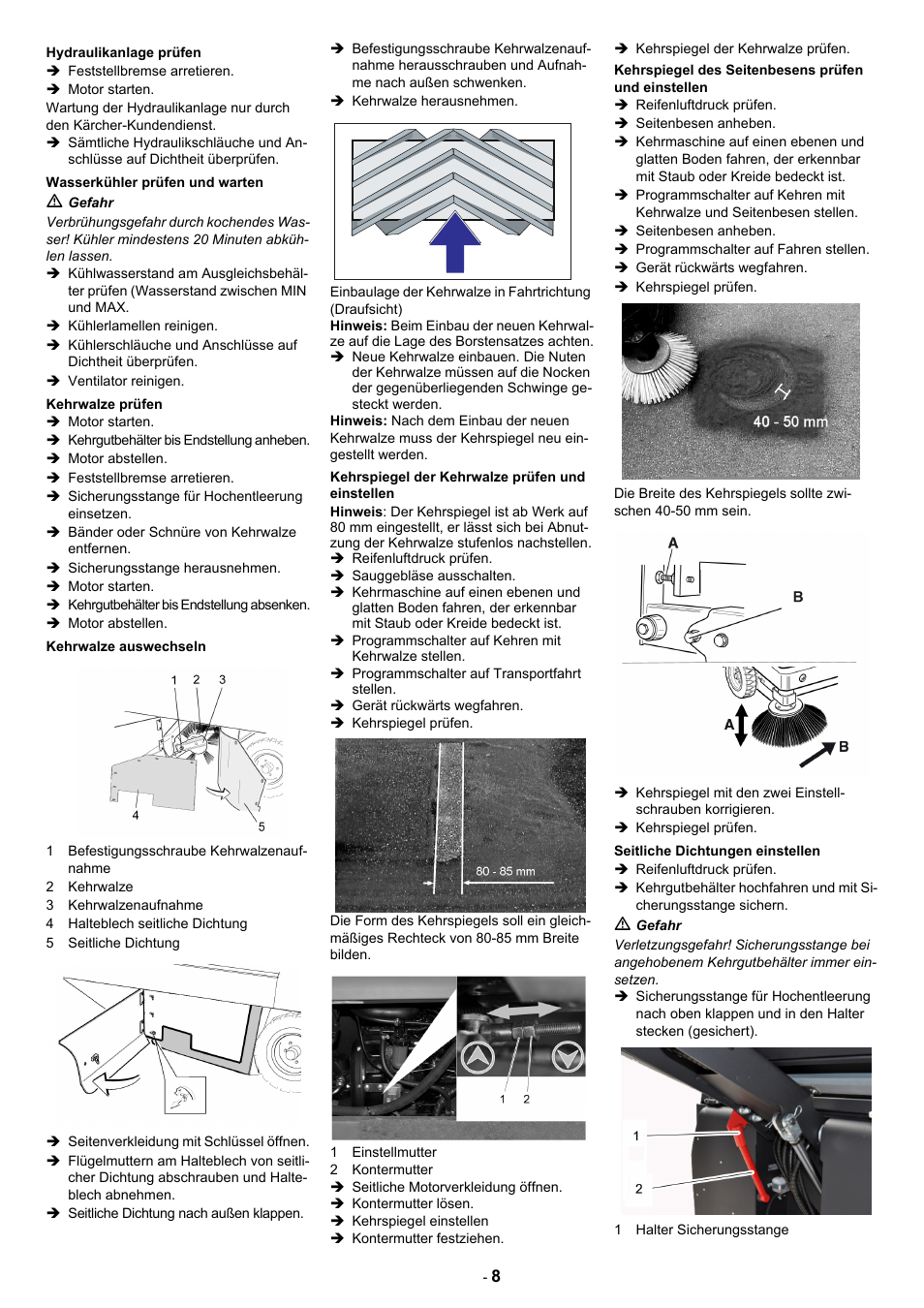 Karcher KM 130-300 D User Manual | Page 10 / 392