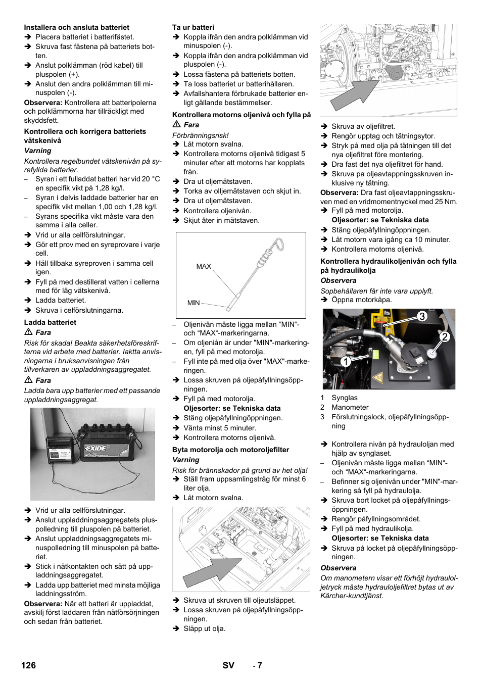 Karcher KM 130-300 D User Manual | Page 126 / 392
