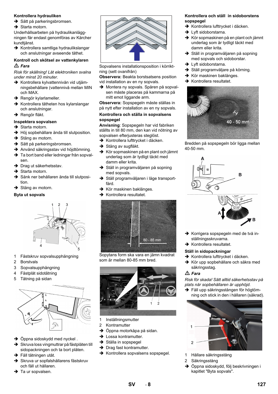 Karcher KM 130-300 D User Manual | Page 127 / 392