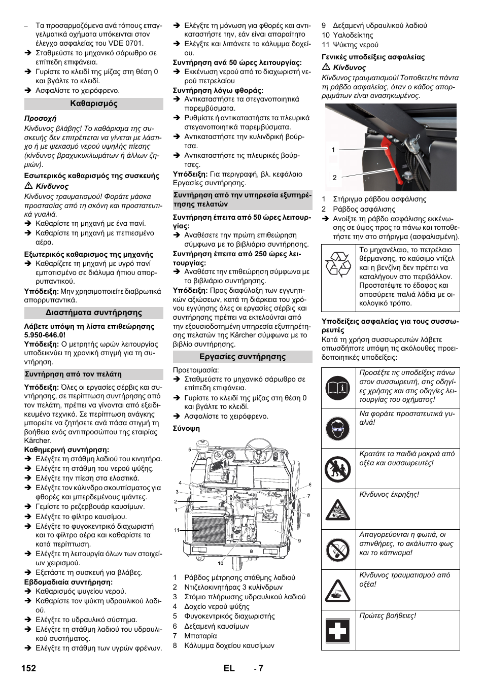 Karcher KM 130-300 D User Manual | Page 152 / 392