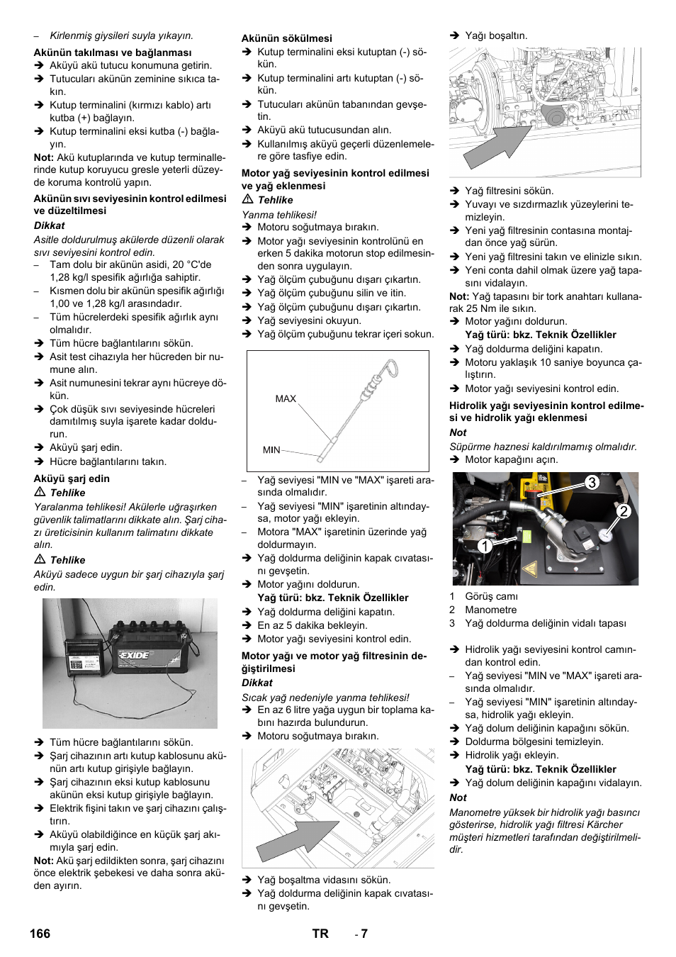 Karcher KM 130-300 D User Manual | Page 166 / 392