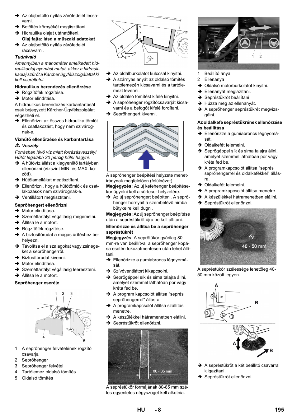 Karcher KM 130-300 D User Manual | Page 195 / 392