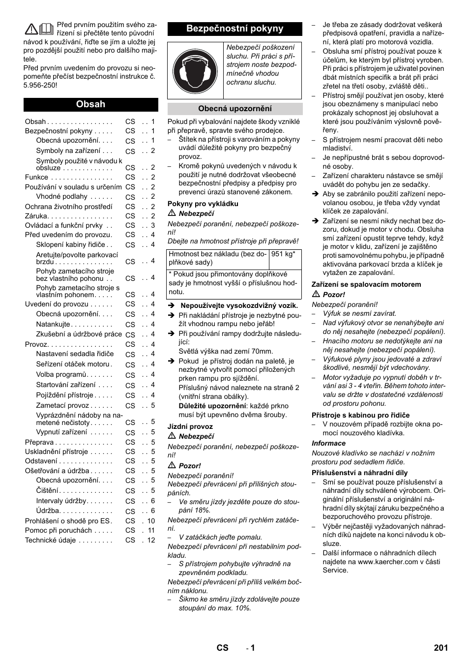 Karcher KM 130-300 D User Manual | Page 201 / 392