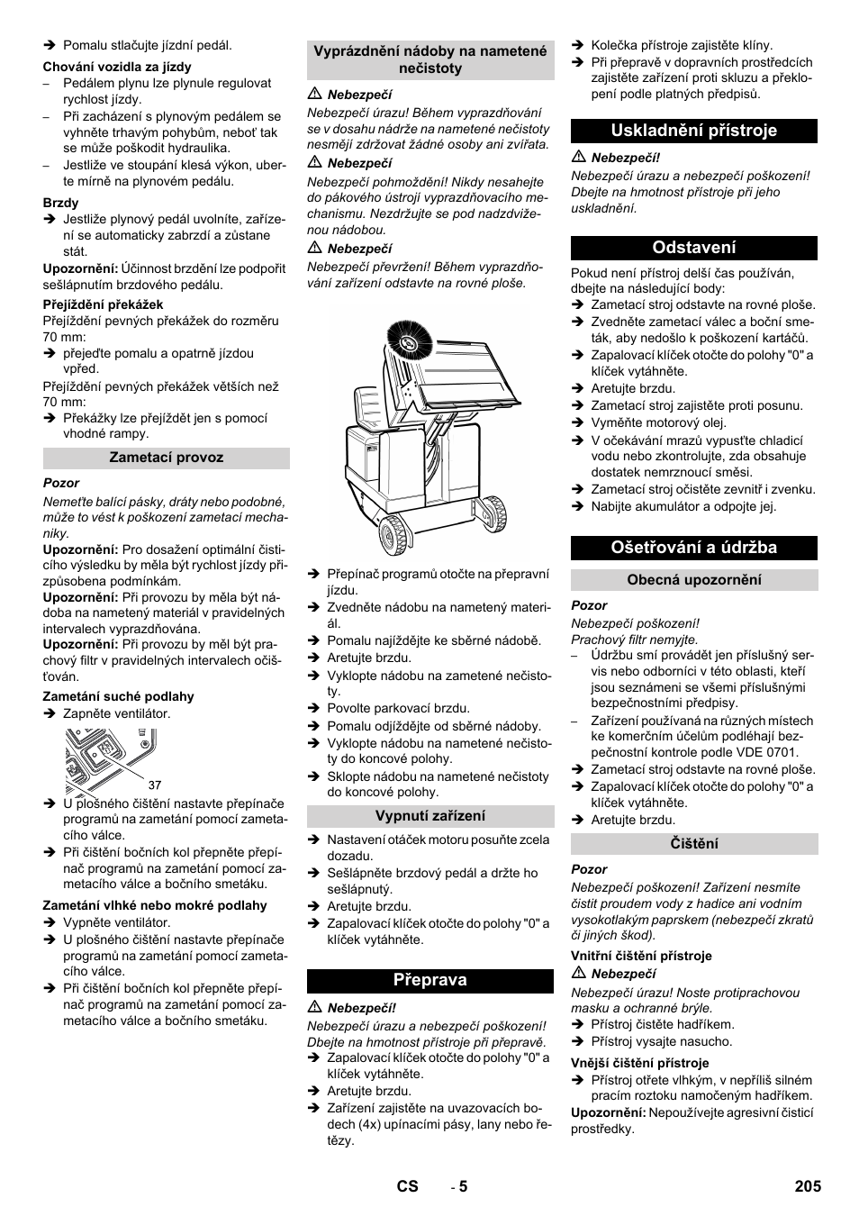 Karcher KM 130-300 D User Manual | Page 205 / 392