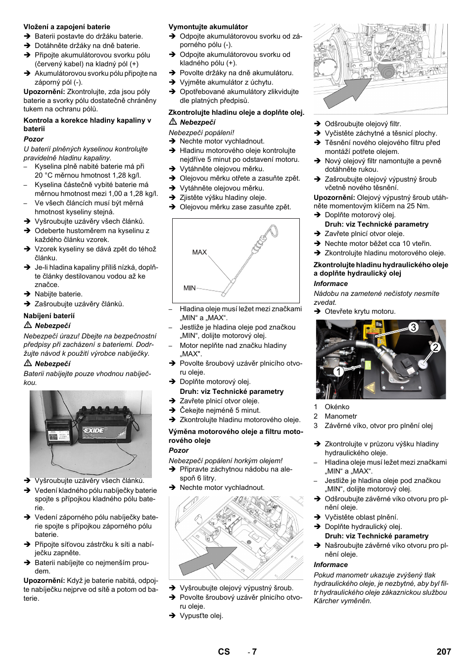 Karcher KM 130-300 D User Manual | Page 207 / 392