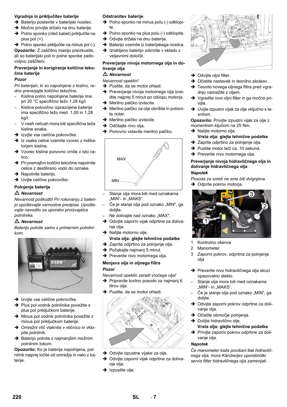Karcher KM 130-300 D User Manual | Page 220 / 392