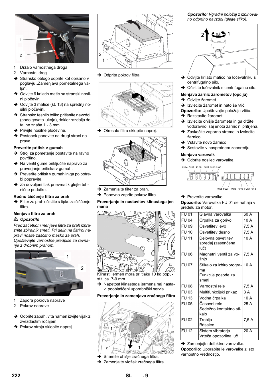 Karcher KM 130-300 D User Manual | Page 222 / 392