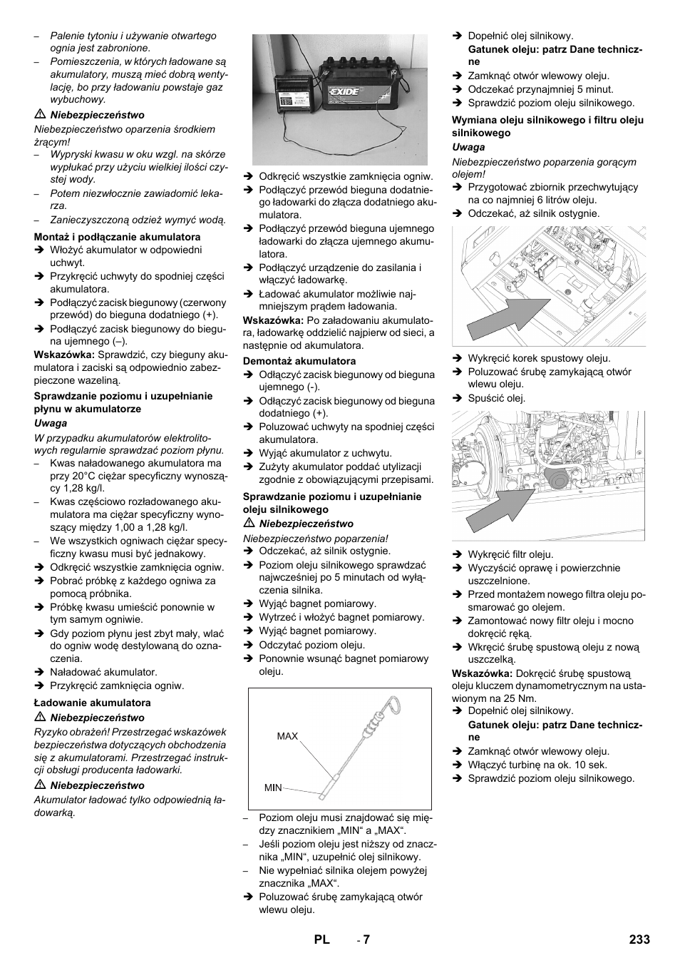 Karcher KM 130-300 D User Manual | Page 233 / 392