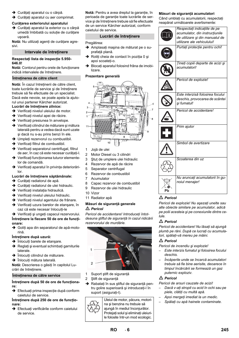 Karcher KM 130-300 D User Manual | Page 245 / 392