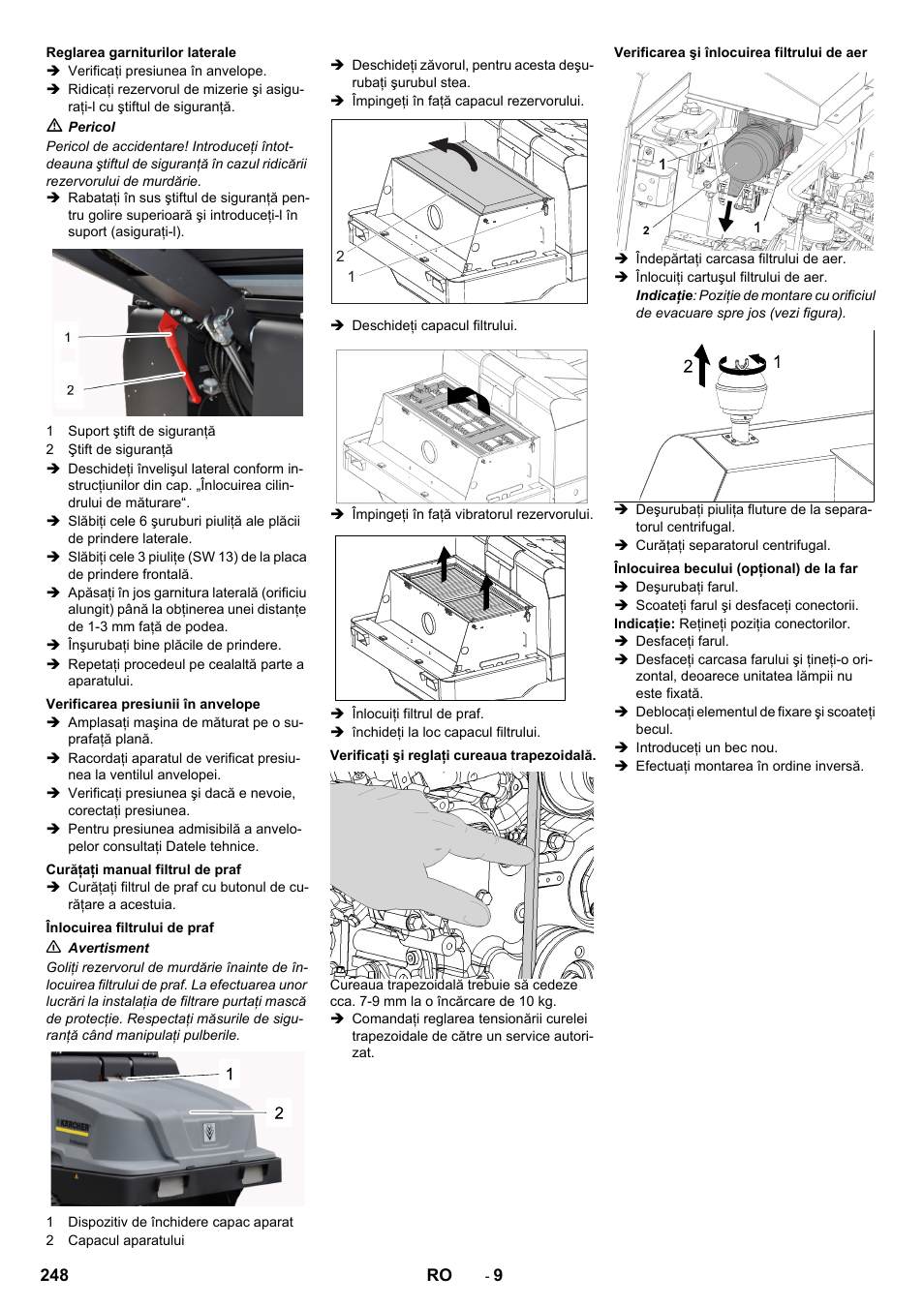 Karcher KM 130-300 D User Manual | Page 248 / 392