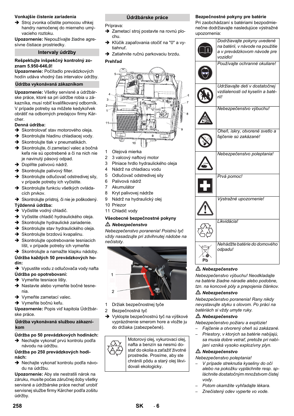 Karcher KM 130-300 D User Manual | Page 258 / 392