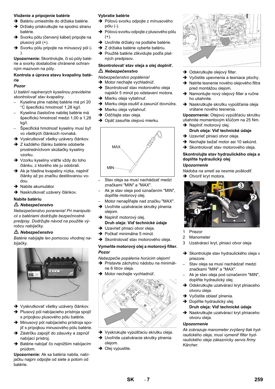 Karcher KM 130-300 D User Manual | Page 259 / 392