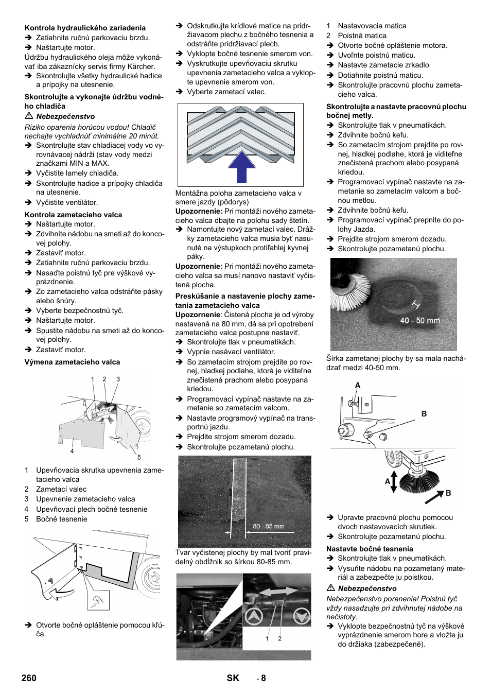 Karcher KM 130-300 D User Manual | Page 260 / 392