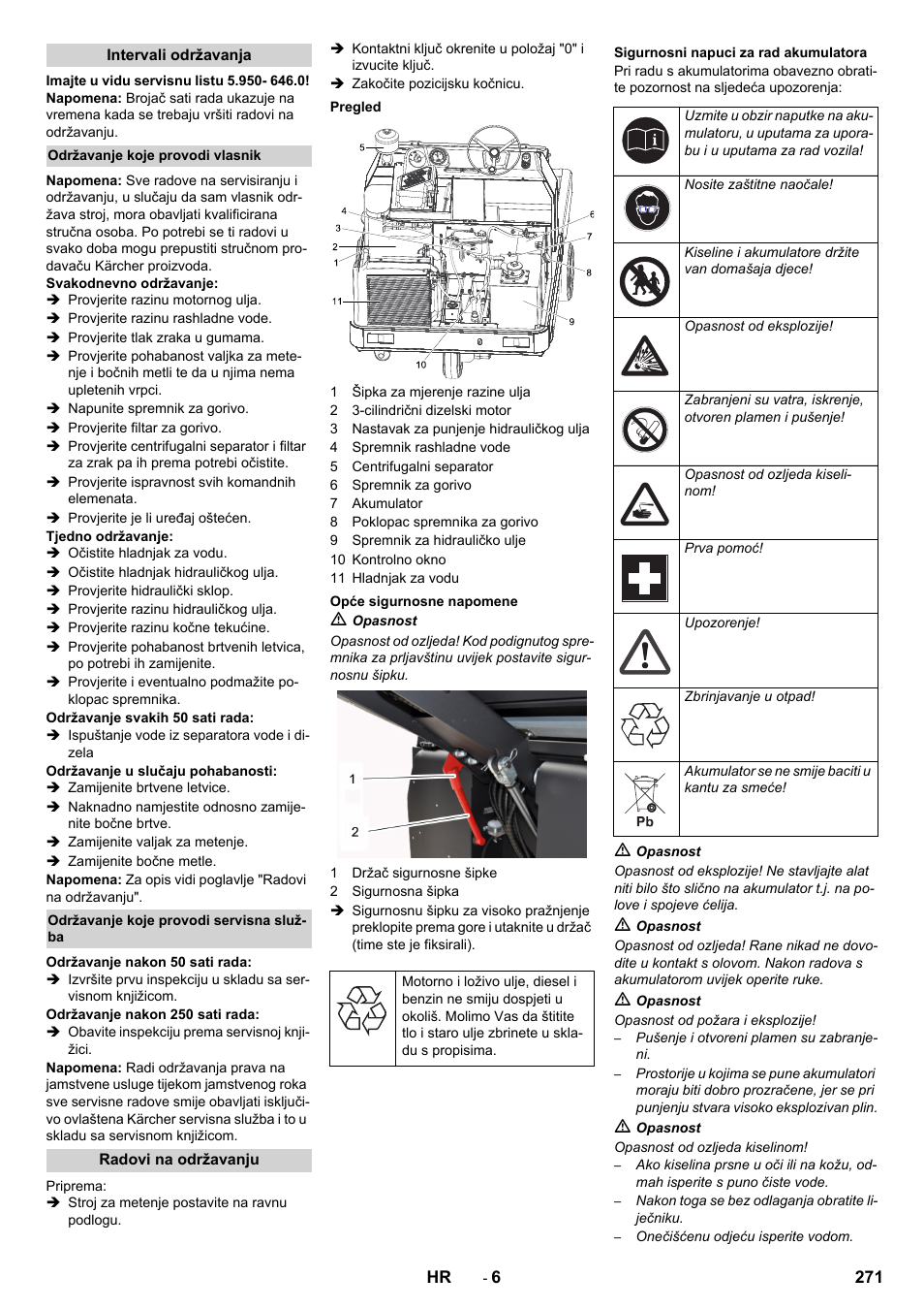Karcher KM 130-300 D User Manual | Page 271 / 392