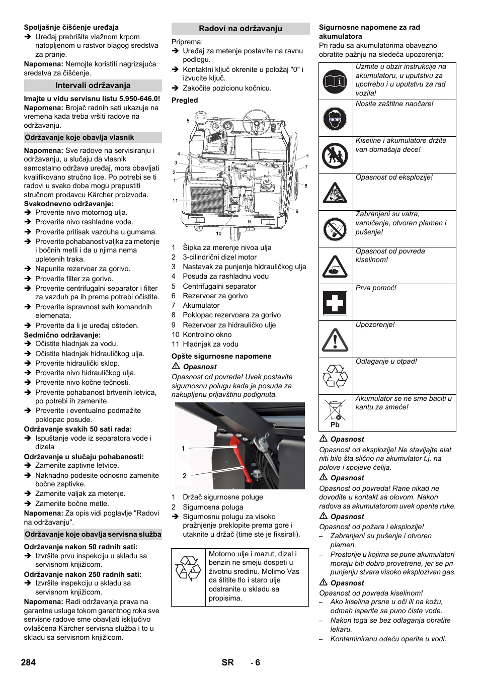 Karcher KM 130-300 D User Manual | Page 284 / 392