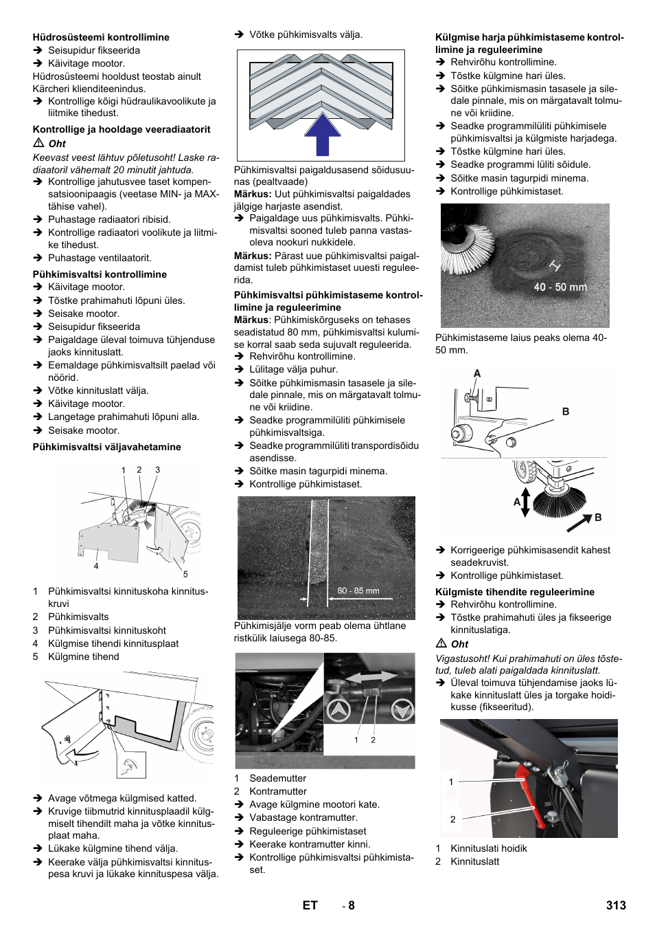 Karcher KM 130-300 D User Manual | Page 313 / 392