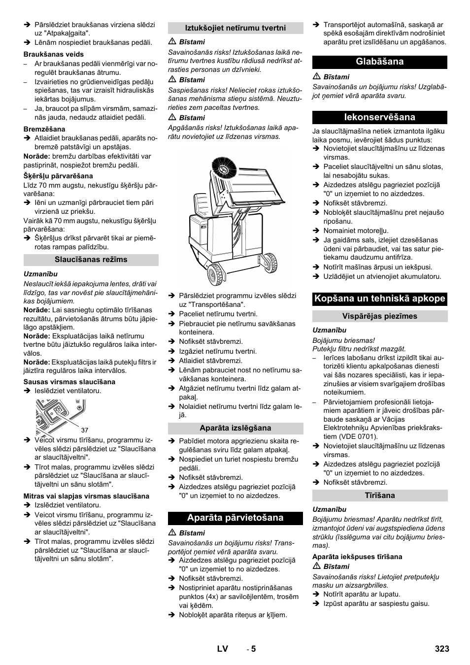 Karcher KM 130-300 D User Manual | Page 323 / 392