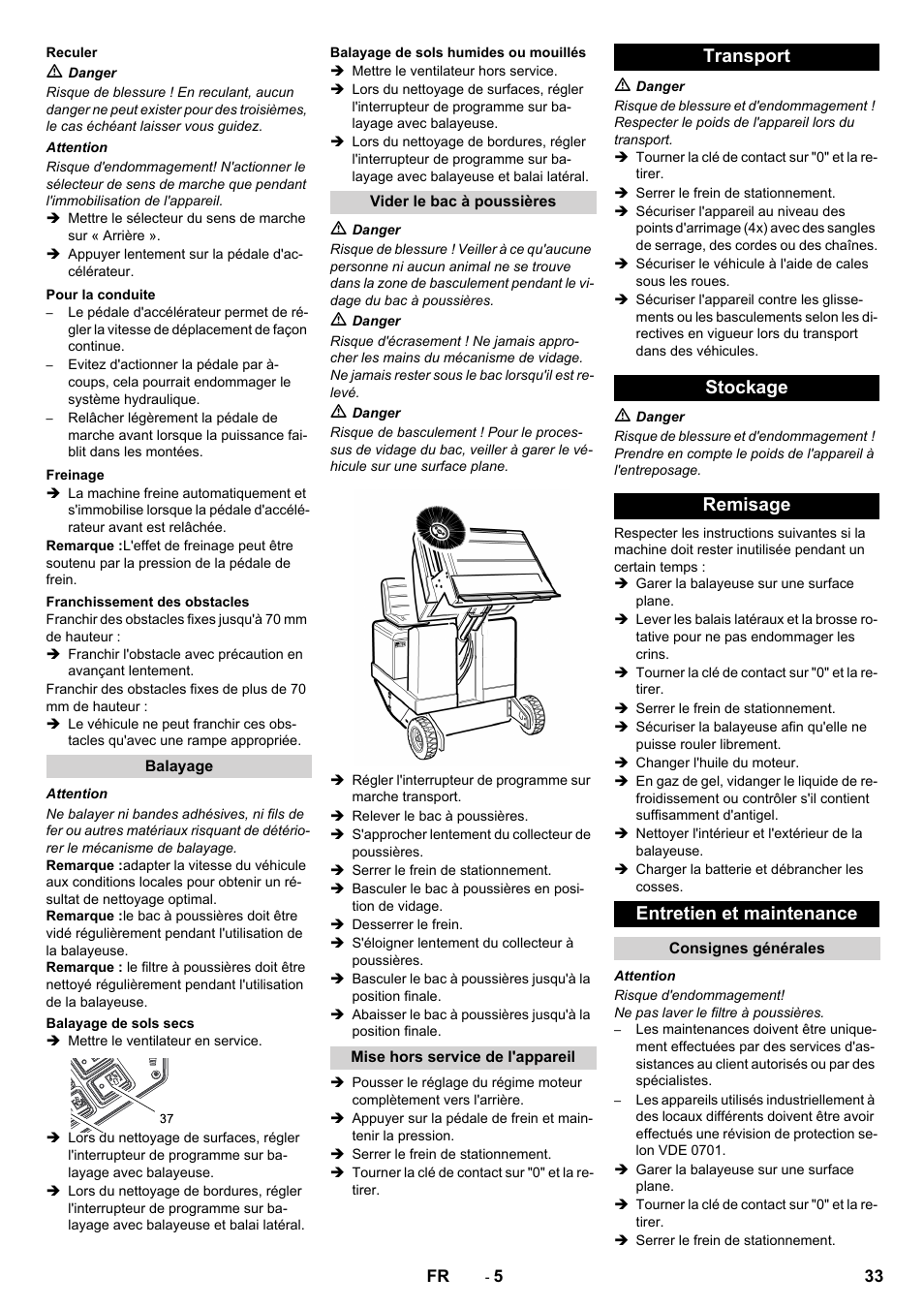 Karcher KM 130-300 D User Manual | Page 33 / 392