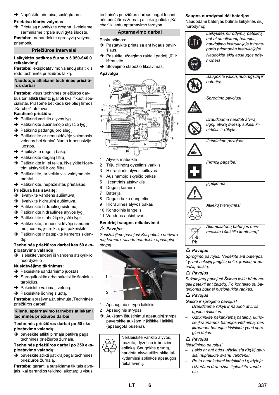 Karcher KM 130-300 D User Manual | Page 337 / 392
