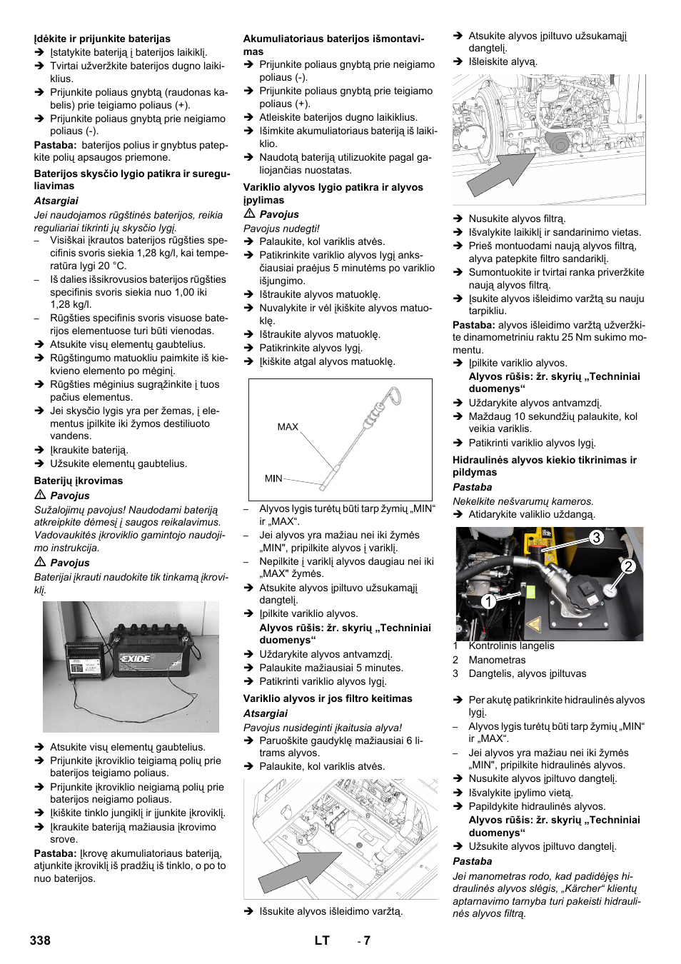 Karcher KM 130-300 D User Manual | Page 338 / 392