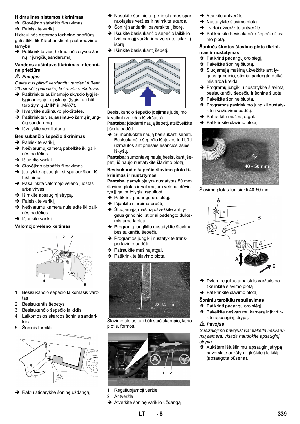 Karcher KM 130-300 D User Manual | Page 339 / 392