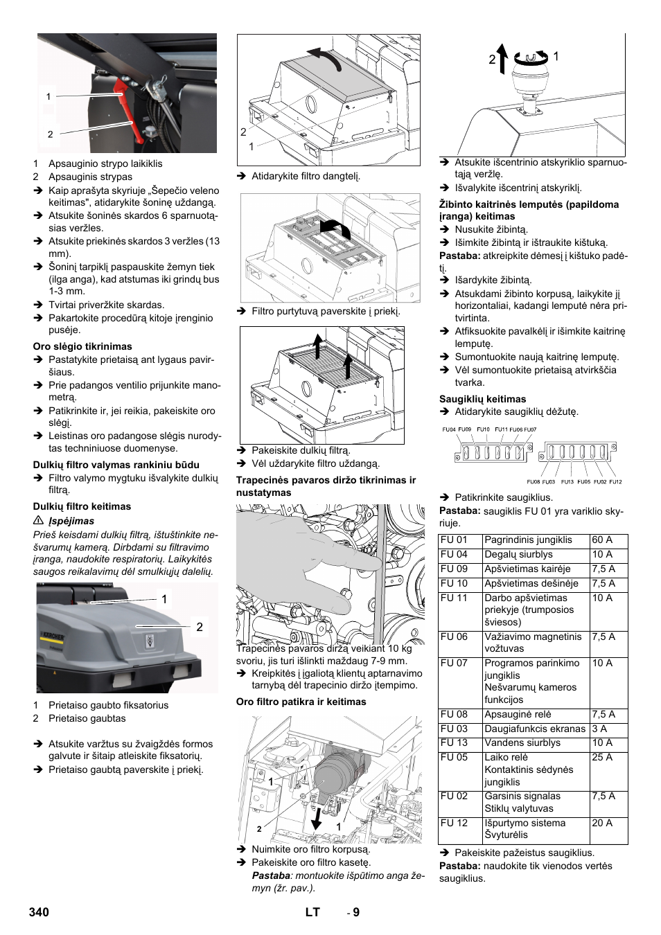 Karcher KM 130-300 D User Manual | Page 340 / 392