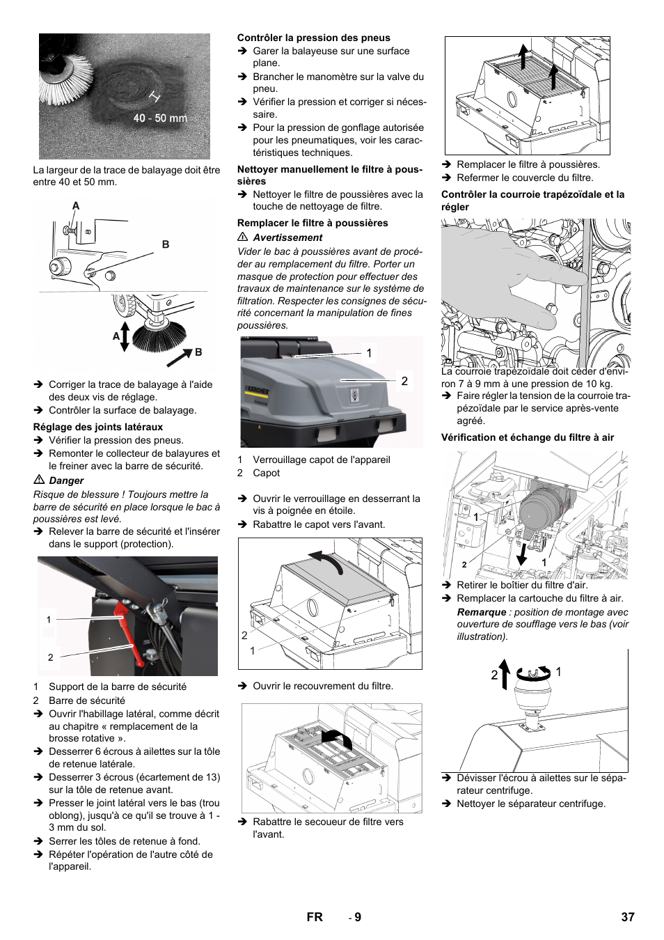 Karcher KM 130-300 D User Manual | Page 37 / 392