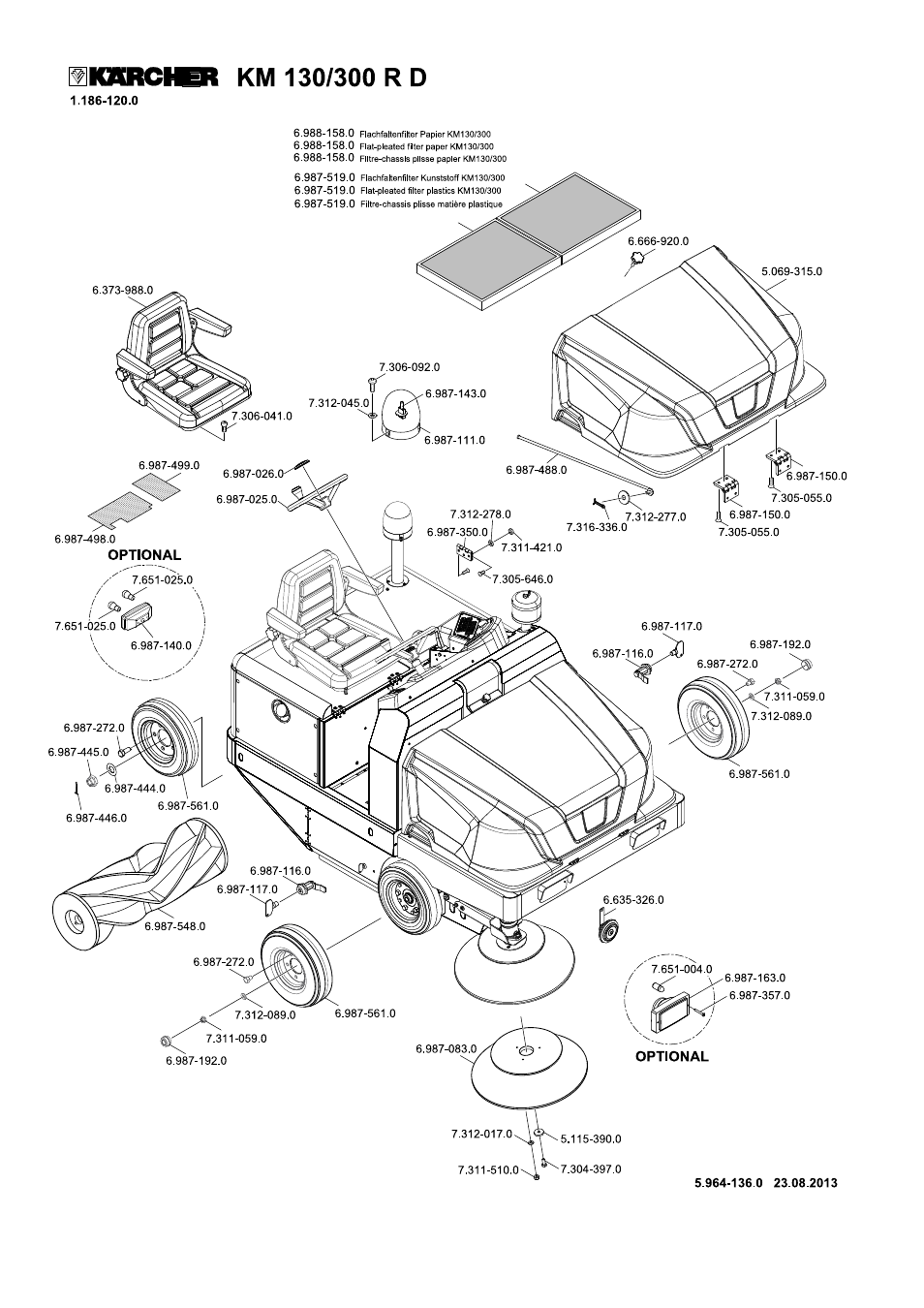 Karcher KM 130-300 D User Manual | Page 391 / 392