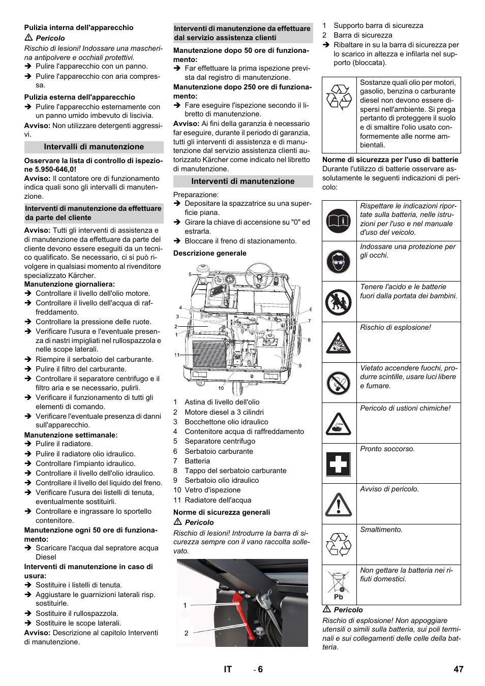 Karcher KM 130-300 D User Manual | Page 47 / 392