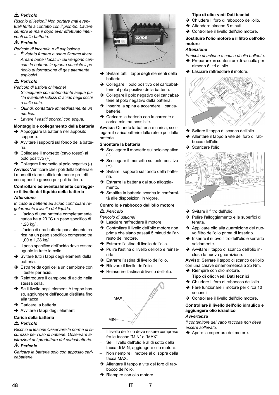 Karcher KM 130-300 D User Manual | Page 48 / 392
