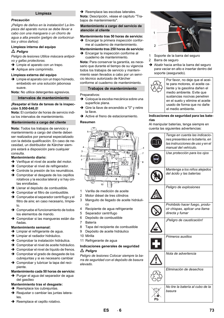 Karcher KM 130-300 D User Manual | Page 73 / 392
