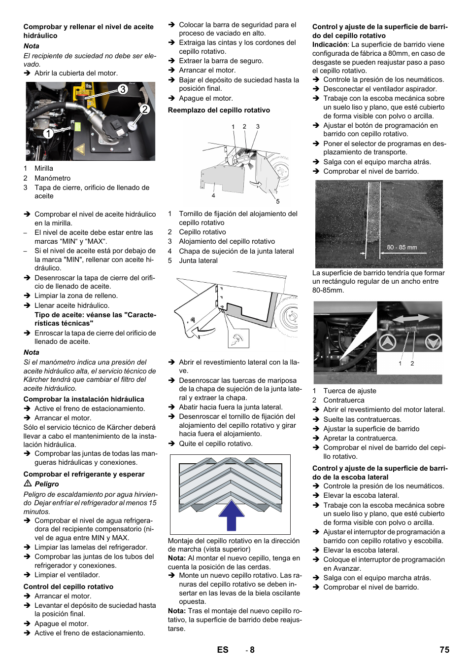 Karcher KM 130-300 D User Manual | Page 75 / 392