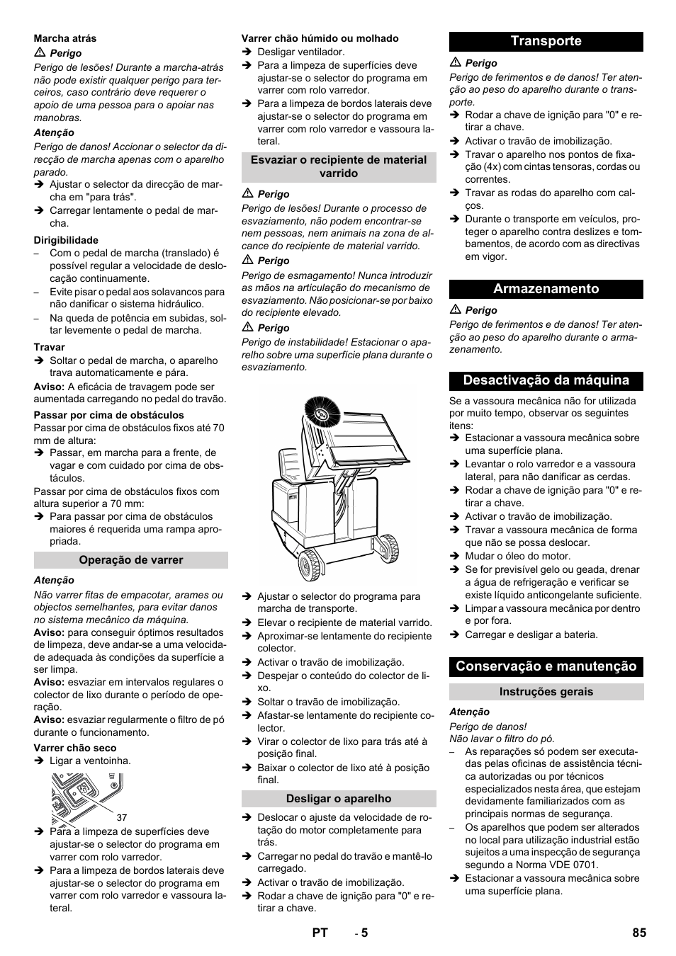 Karcher KM 130-300 D User Manual | Page 85 / 392