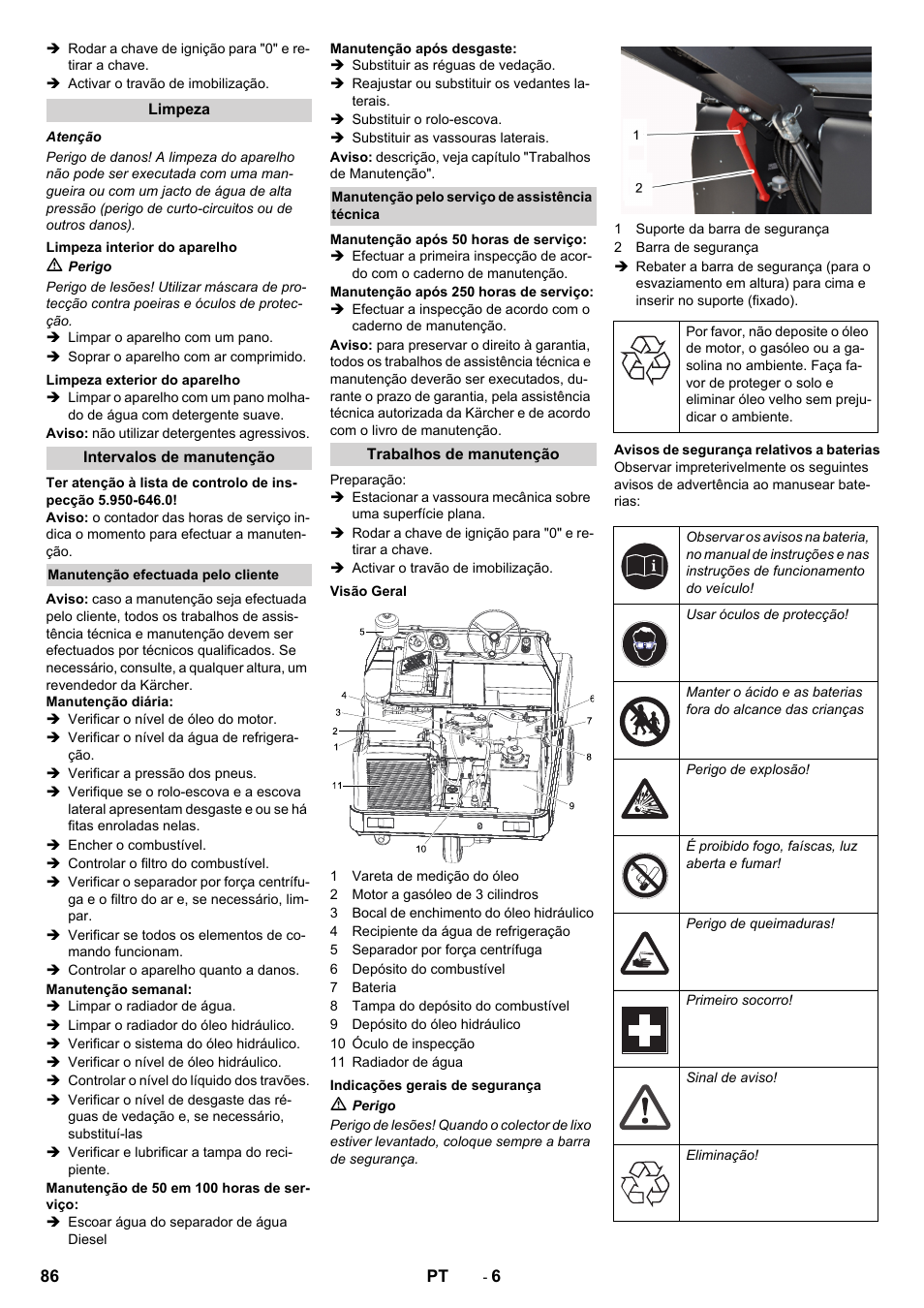 Karcher KM 130-300 D User Manual | Page 86 / 392