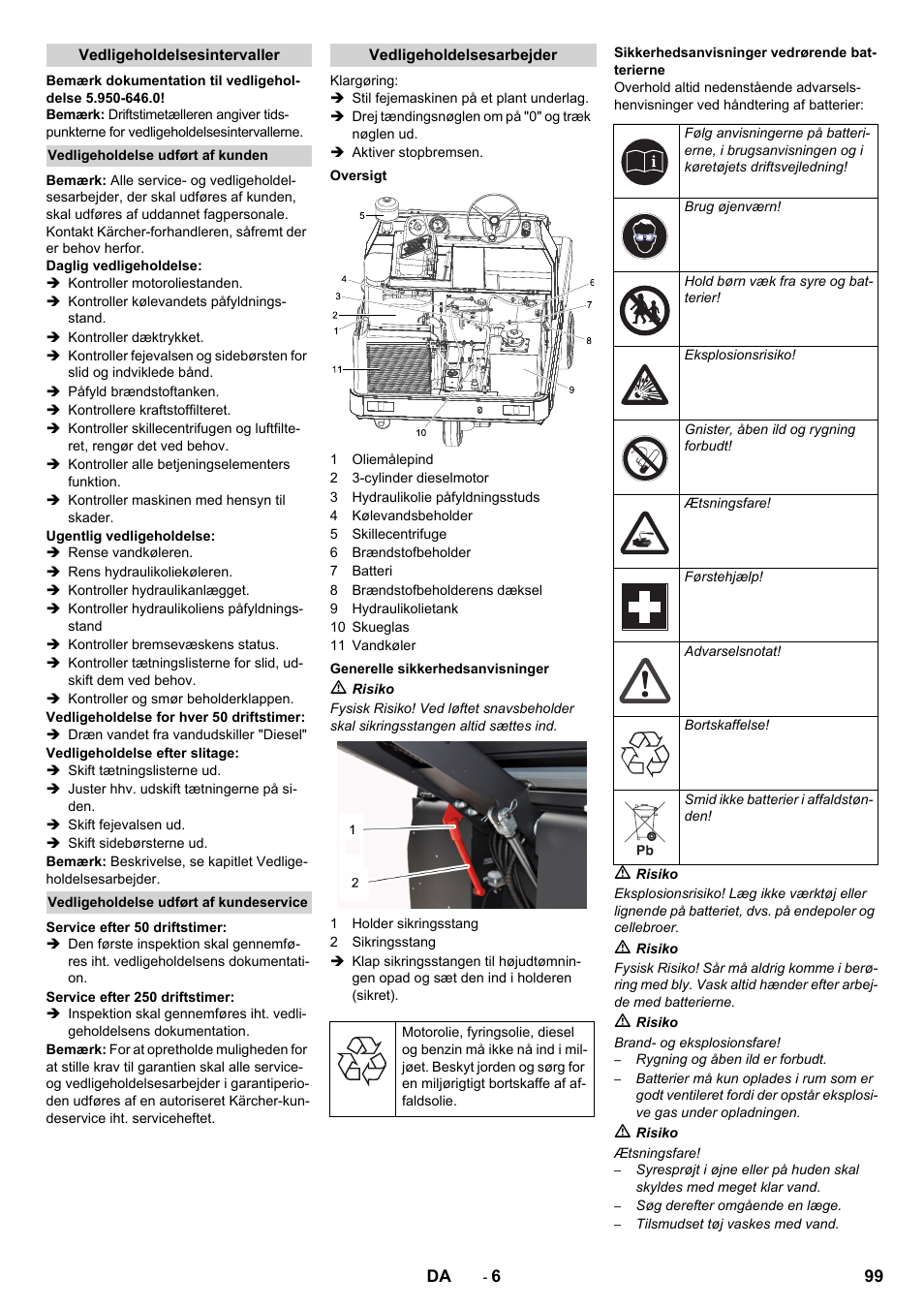 Karcher KM 130-300 D User Manual | Page 99 / 392