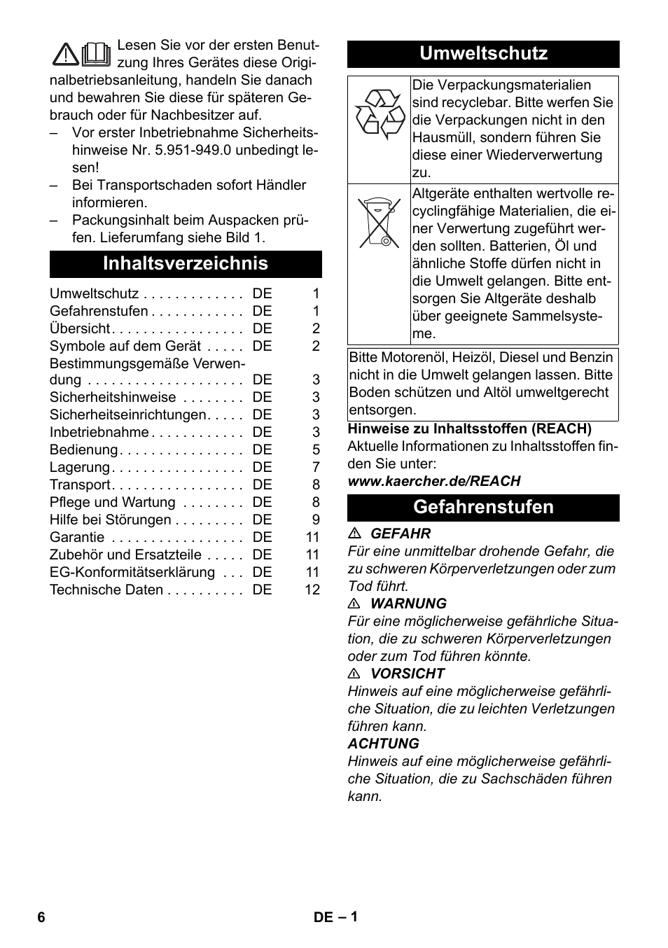Karcher HDS-E 8-16-4 M 36 KW User Manual | Page 6 / 344
