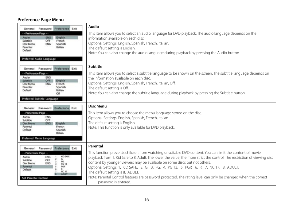 Audiovox AVXMTG10U User Manual | Page 18 / 28