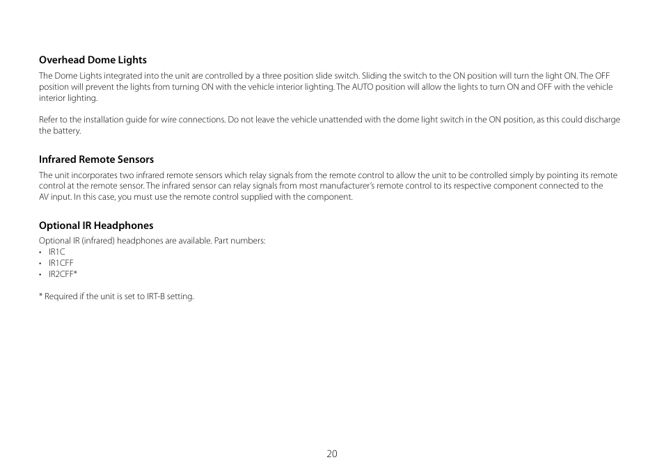Audiovox AVXMTG10U User Manual | Page 22 / 28