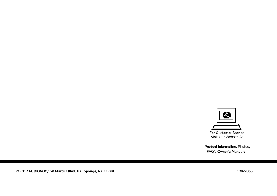 Audiovox AVXMTG10U User Manual | Page 28 / 28
