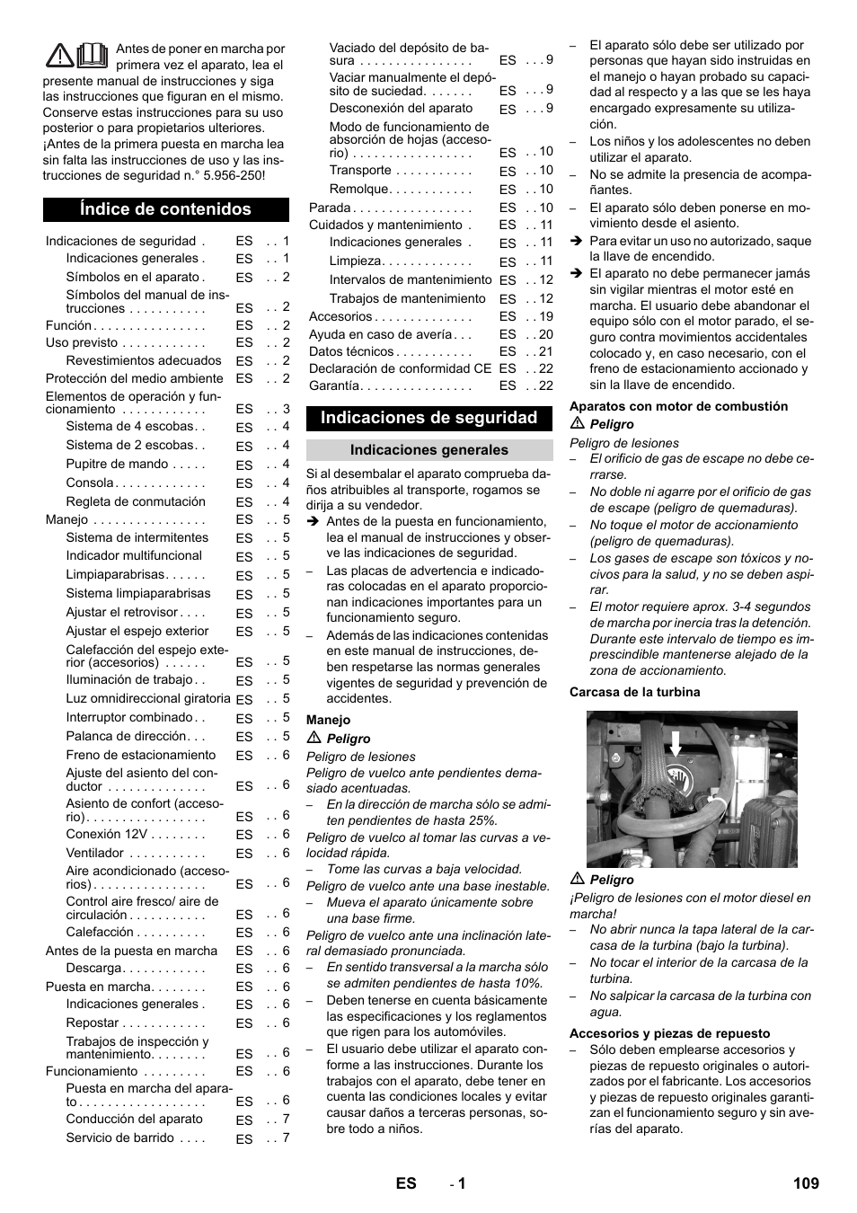 Karcher ICC 2 D ECO 2SB STAGE IIIa User Manual | Page 109 / 328