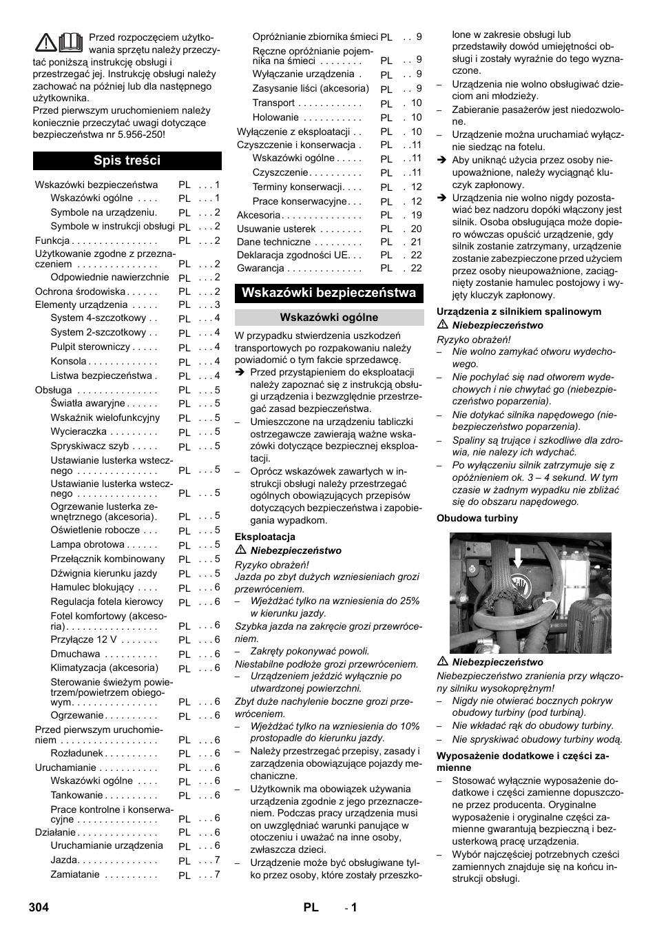 Karcher ICC 2 D ECO 2SB STAGE IIIa User Manual | Page 304 / 328